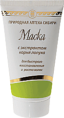 Маска с экстрактом корня лопуха