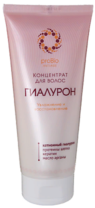 Концентрат для волос «Гиалурон», увлажнение и восстановление